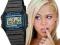 cieniutki ! HIT Casio F-105W 1A nowy 3lGW PROMOCJA