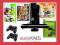 KONSOLA XBOX 360 250GB KINECT + 22GRY+2PADY+FIFA12