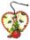 ELF w serduszku na jabłuszku, sama słodycz :)
