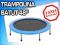 DOSKONAŁA TRAMPOLINA BATUT 120CM HOP-SPORT*S4