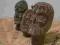 Trzy Kamienne Głowy - figurki z Grecji 8 cm.