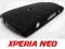 MESH GRID CASE BLACK SE XPERIA NEO V MT15i + FOLIA