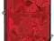 ZIPPO 24947 Iced Stars, Apple Red + benzyna GRATIS