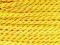 Sambora sznurek skręcony żółty 2mm - 1m TANIO