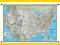 USA NATIONAL GEOGRAPHIC mapa ścienna 178x125cm.
