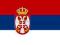Flaga Serbia 90 x 150 cm Flagi 25 Sztuk