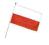 Flaga na drewnianym Polska 30x45cm zestaw 100 flag