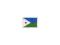Naszywka Dżibuti - Flaga Dżibutti