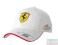 F1butik-Czapka Ferrari CAP FERNANDO ALONSO - WHITE