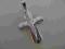 Srebrny krzyżyk z Chrystusem wisiorek md-16