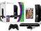 XBOX 360 NOWY MEGA ZESTAW KINECT + DYSK 320GB +GRY