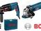 BOSCH MŁOTOWIERTARKA GBH 2-26 DFR +GWS 660 WALIZKA