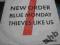 NEW ORDER Blue Monday i Thieves Like Us - okazja