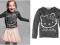 Bluzka H&M 122/128 Hello Kitty gwiazdki 6-8 l