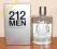 Carolina Herrera 212 MEN 75 ml wersja podróżna !!!