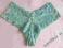 SZORTY szmaragdowa koronka 38 40 M L