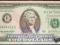 2 $ FEDERAL RESERVE NOTE 2003 A UNC !