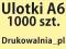 Ulotki A6 - 1000 szt - Dwustronne !!!