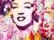 Marilyn Monroe - city collage - plakat 61x91,5cm