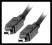 LA2 NOWY CZARNY PRZEWOD FIRE-WIRE 1394 4-4 1,8M FV