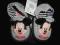 PIĘKNE BUCIKI MYSZKA MICKEY DISNEY 6-12m USZKA !!!