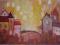 ABSTRAKCJA, MIASTO ANIOŁÓW,  OLEJ PŁÓTNO, 70x50,