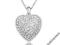 PlanetaBiżuterii SWAROVSKI SERCE NA ŁAŃCUSZKU