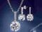 OKAZJA! Naszyjnik i Kolczyki Diamondesque! AVON!