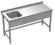 ZLEW 1-KOM 1000 x 600 x 850