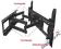 PROFESJONALNY UCHWYT LCD/PLAZMA 36-65 UW20 PROMOCJ
