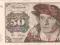 Banknot 50 marek niemieckich 1980 rok seria KL
