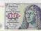 Banknot 10 marek niemieckich 1980 rok seria CL
