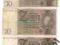 20 marek-1929 r. ser.B-X /z obiegu./-9 banknotów