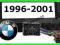 Ramka do radia BMW 5 E39 E53 96-01 KOSTKA ISO X004