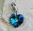 CHARMS zawieszka SWAROVSKI serce heart  KOLORY