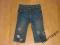 GAP Spodnie rurki jeans aplikacjami 74 - 80