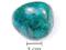 Chryzokola naturalna , bębnówka           2201e