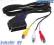 Kabel EURO(scart)/3xRCA 10m (113-10)