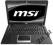Notebook MSI X370 13''HD gl AMD dual core czarny