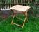 Stół drewniany stolik ogrodowy skladany + Ikea