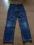 Spodnie 128 Jeans niebieskie