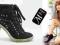 3134 TRAMPKI NA OBCASIE NEW TRENDY HIT BLACK r.40