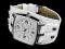 NOWOCZESNY Zegarek  Charles Delon  WHITE
