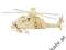 PUZZLE PRZESTRZENNE 3D DREWNIANY HELIKOPTER APACHE