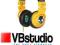 Słuchawki SkullCandy HESH Yellow z 2011r. VBSTUDIO