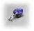 LaMar_  Charms Swarovski Heart 10mm/ heliotrope