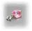 LaMar_  Charms Swarovski Heart 10mm/ light rose ab