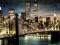 Nowy Jork - Manhattan Lights - plakat 91,5x61 cm