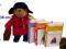 ZESTAW Miś Paddington 38 cm+ 3 książki S