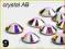 CYRKONIE SWAROVSKI ss8 CRYSTAL  AB 10szt.